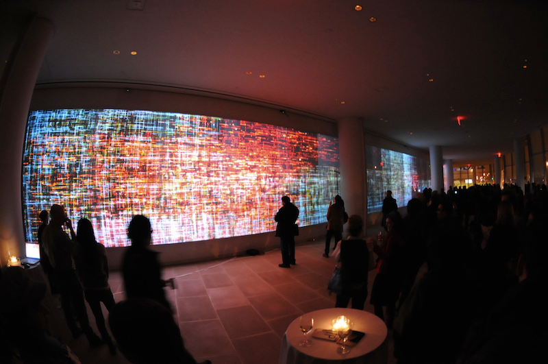 Illustration for article titled 120 Feet of Video Art: Final Exams at NYU's Big Screens Class